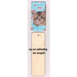 Chusteczka mini 21x21cm / Cena 1 sztuki / kotki / -3371-
